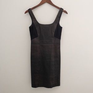 Theory Leather Dress